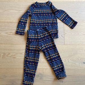 4T kids Patagonia fleece set